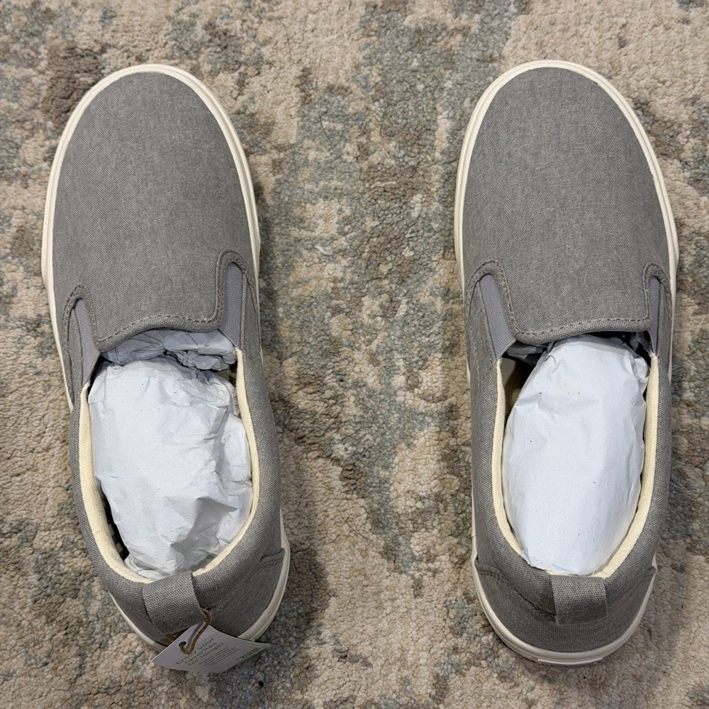 NWT Gray Slip-On Women's Shoes